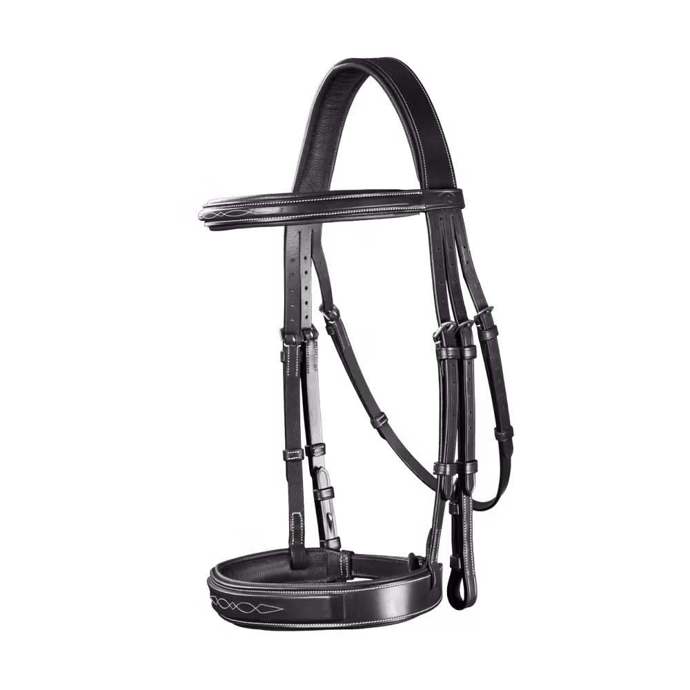 Wide Noseband Hunter Bridle