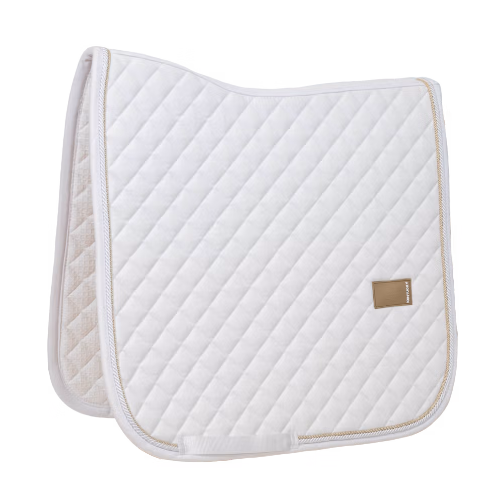 Saddle Pad diamond rope dressage orange