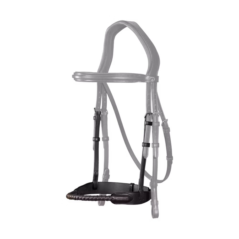 Leather Covered Rope Noseband