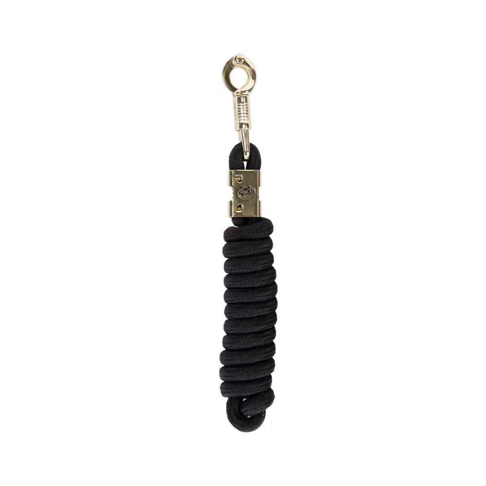 Lead rope panic hook navy 2m