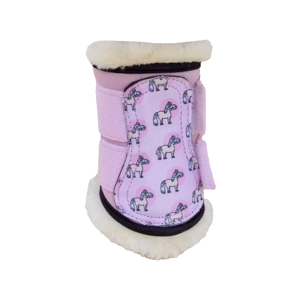 Vegan Sheepskin Turnout boots Sammy Collection old rose SH
