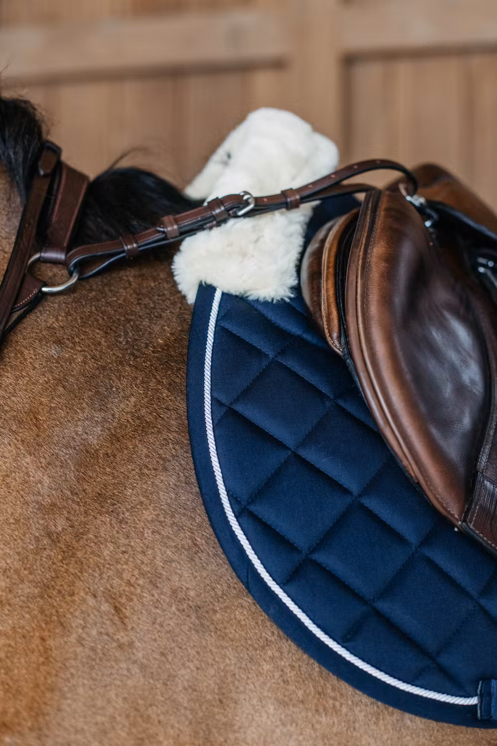 Skin Friendly Saddle Pad Jumping