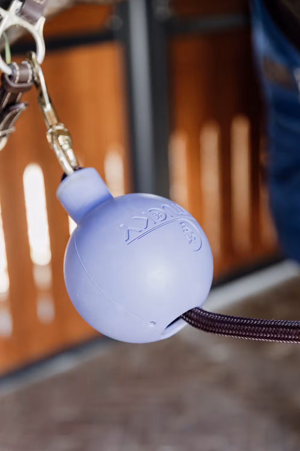 Lead & Wall protection rubber ball lavender size S 11.5cm