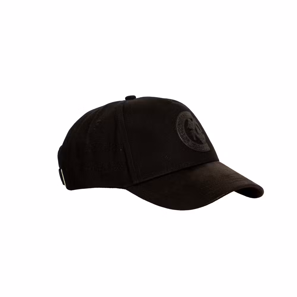 Cap sparkling black