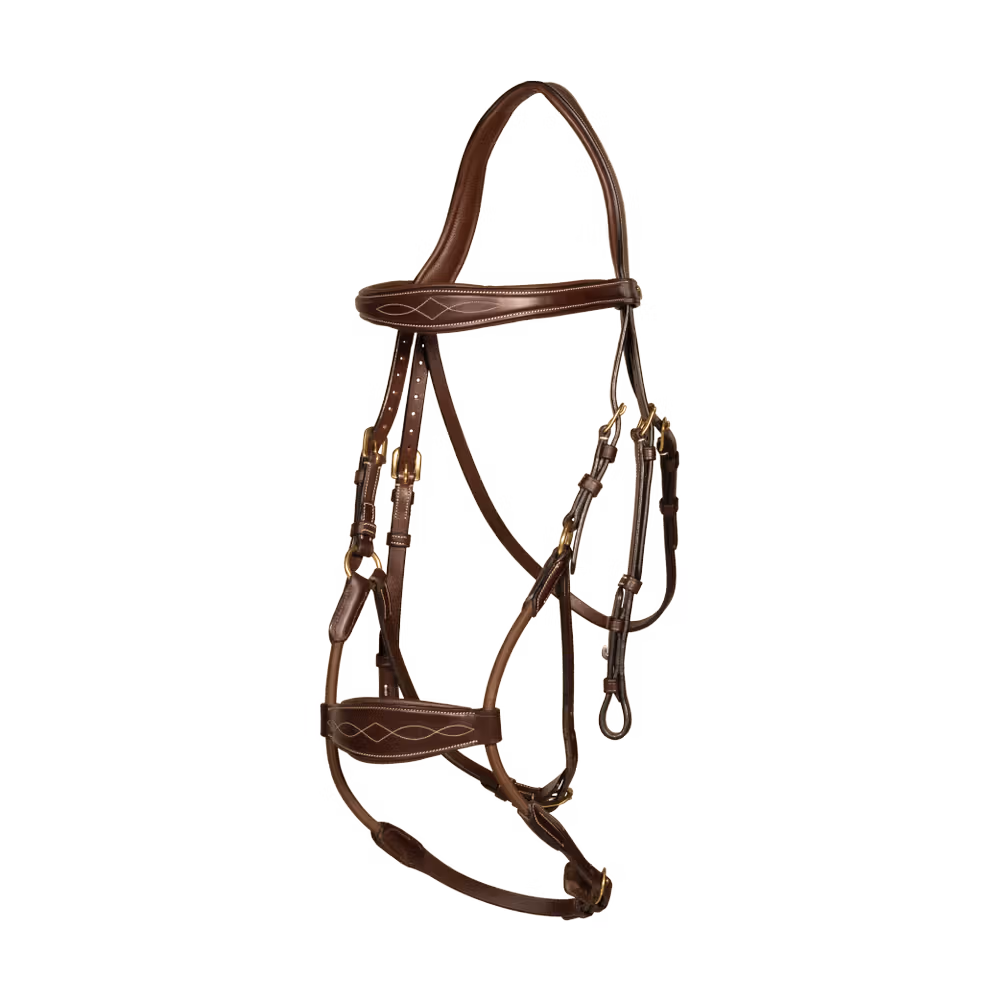 Elastic hybrid bridle DY coll, Over/brown