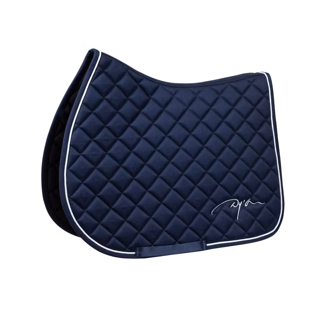 Saddle Pad Diamond Navy Full