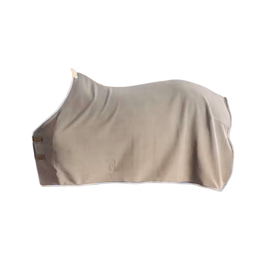 Fleece rug show vegan wool navy 125-5'9