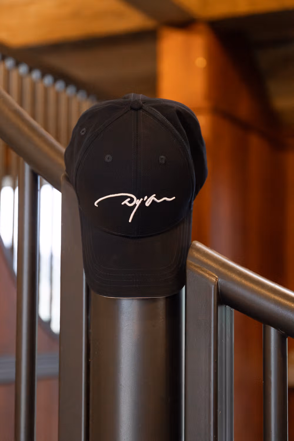 Cap Dyon white Logo, navy