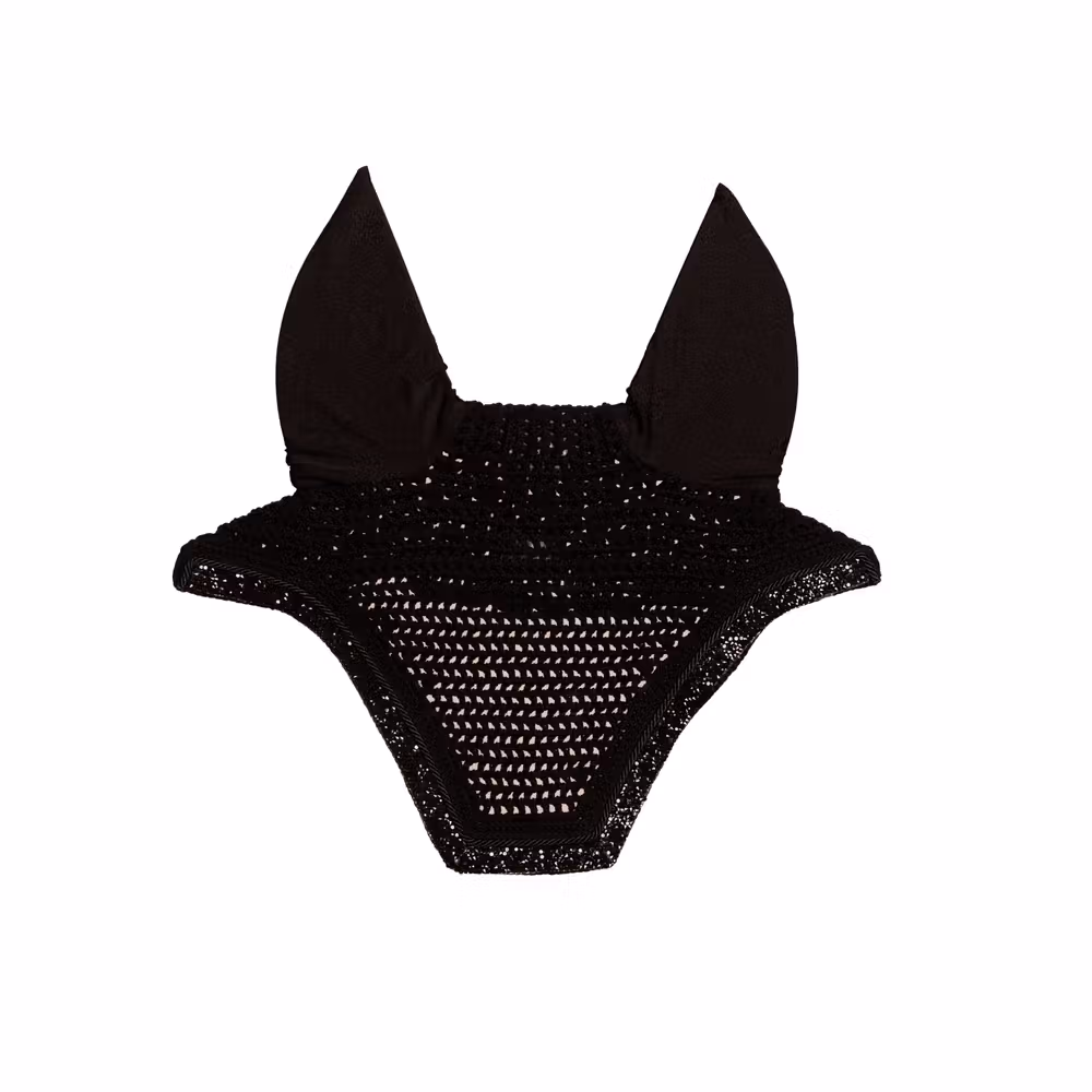 Fly veil Wellington glitter stone black