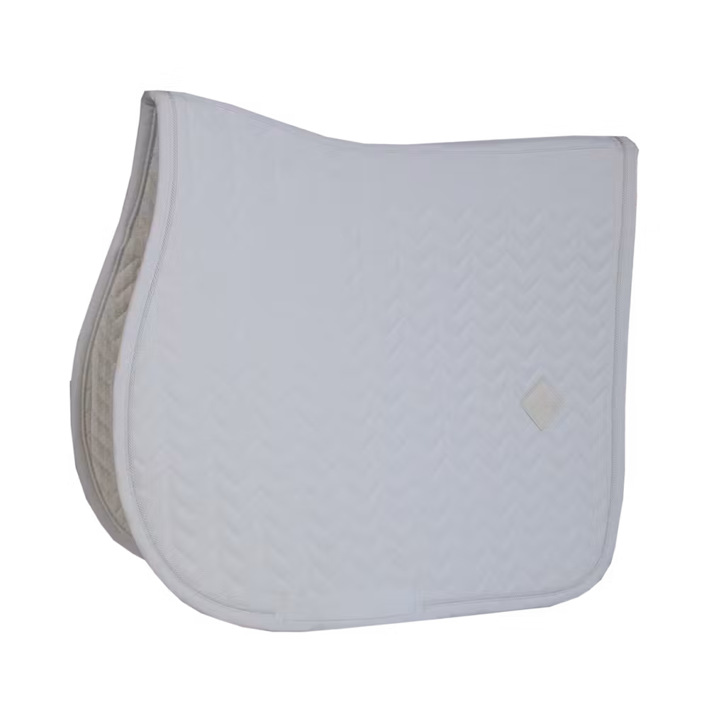 Saddle Pad fishbone show jumping navy