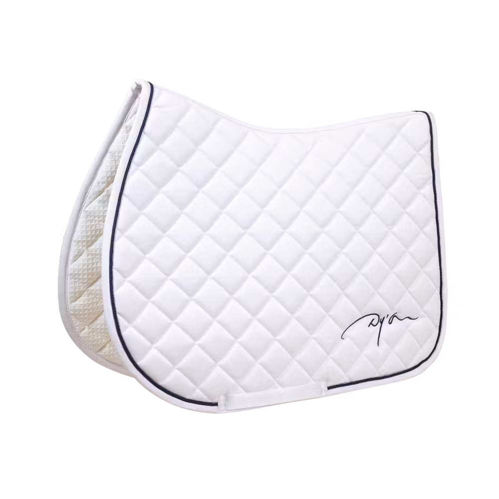 Saddle Pad Diamond White Full