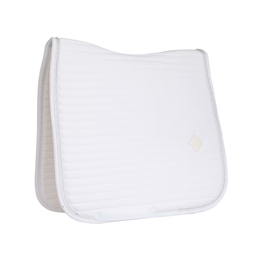 Saddle Pad pearls show dressage black