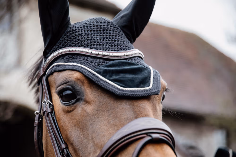 Fly veil Wellington basic velvet cob black