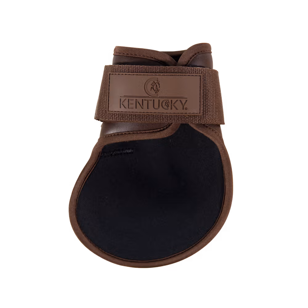 Deep fetlock boots brown M NEW