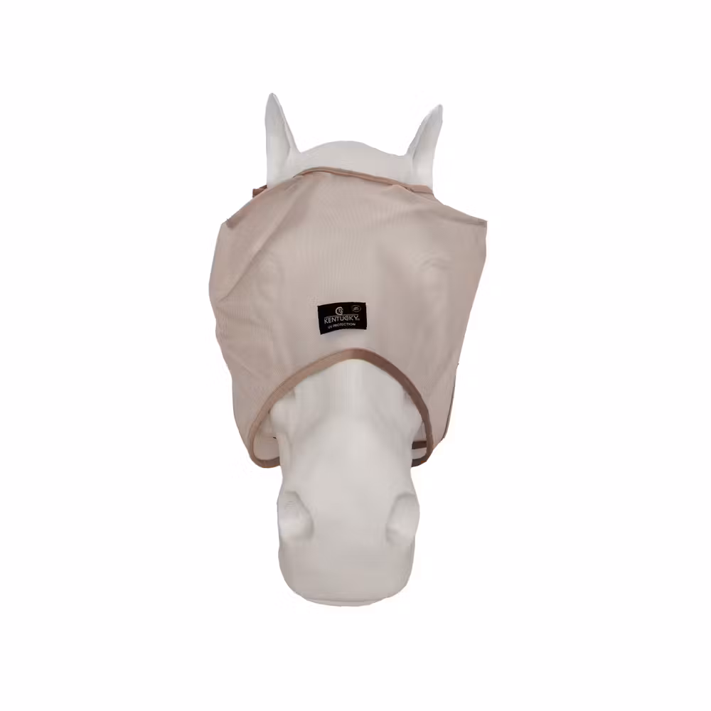 Fly mask classic without ears beige cob