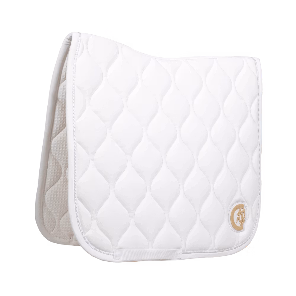 Saddle Pad wave 3D dressage black