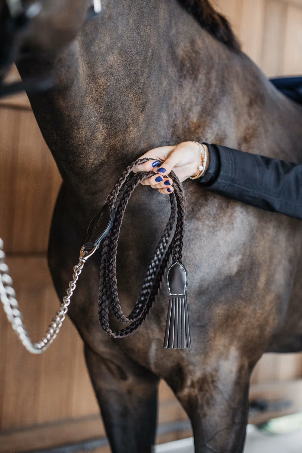 Plaited Lead with chain