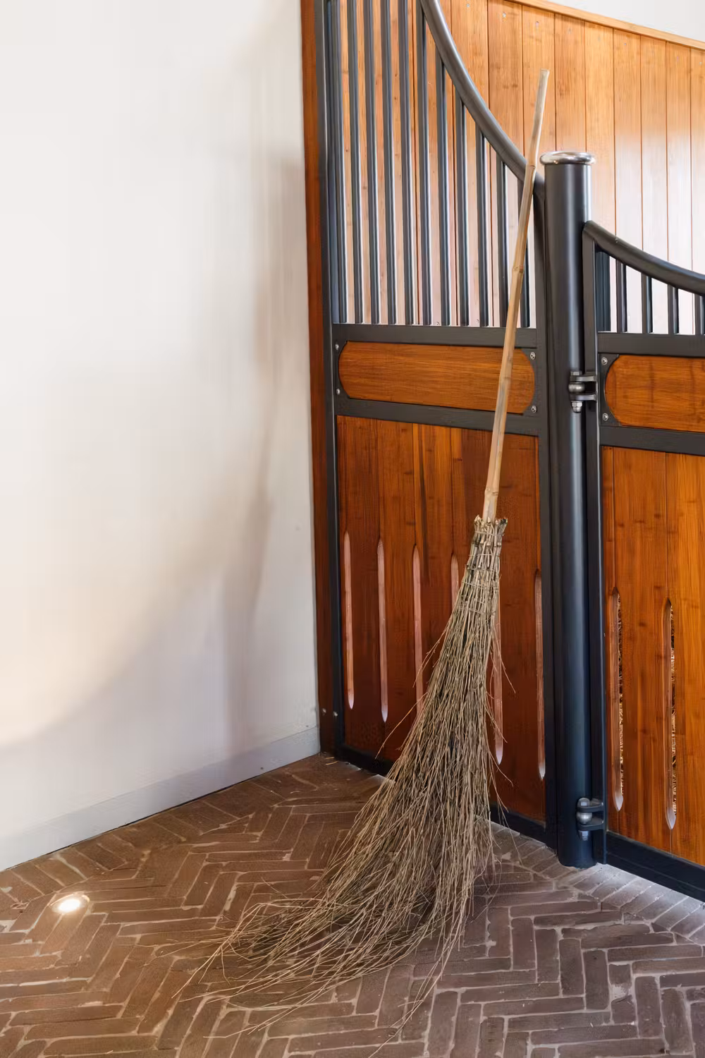 Bamboo broom