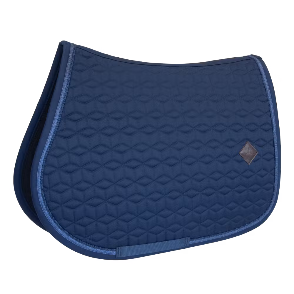 Saddle Pad glitter rope show jumping navy pony