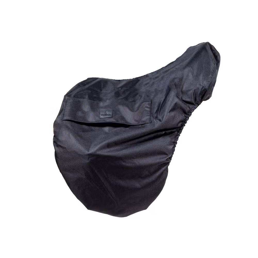 Saddle cover waterproof dressage black