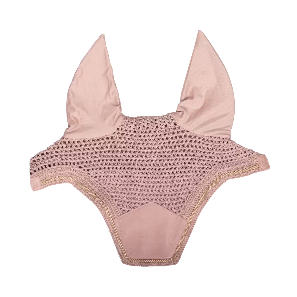 Fly veil Wellington velvet mustard cob