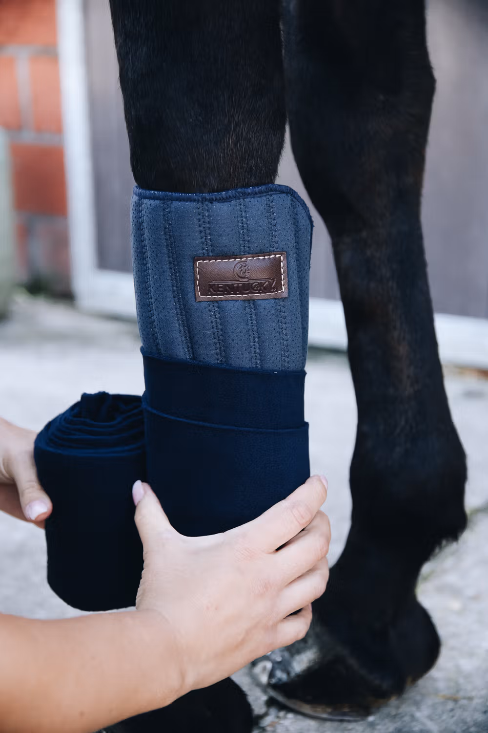 Working Bandage Pads Absorb 45 x 30 navy