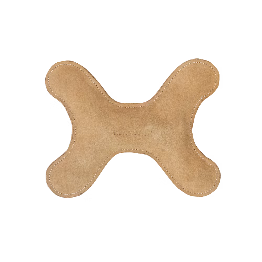 Dog toy pastel bone peach
