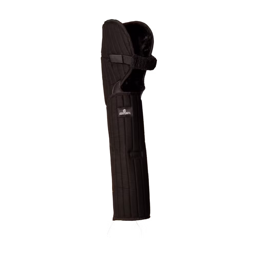 Transport Stable Bandage pad with hock protection Black