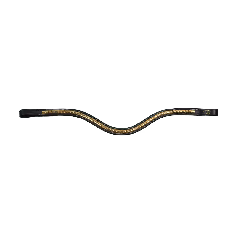 Brass Clincher V-Shaped Browband