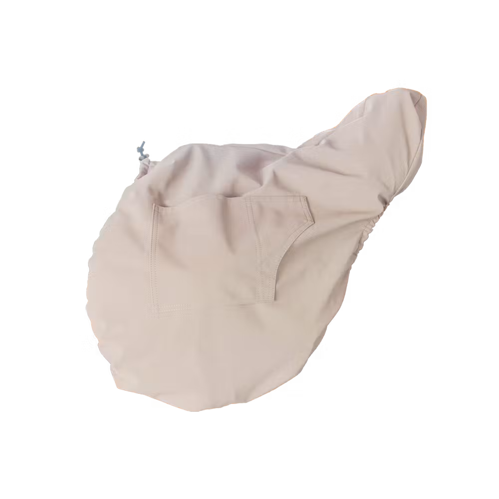 Saddle cover show jumping beige