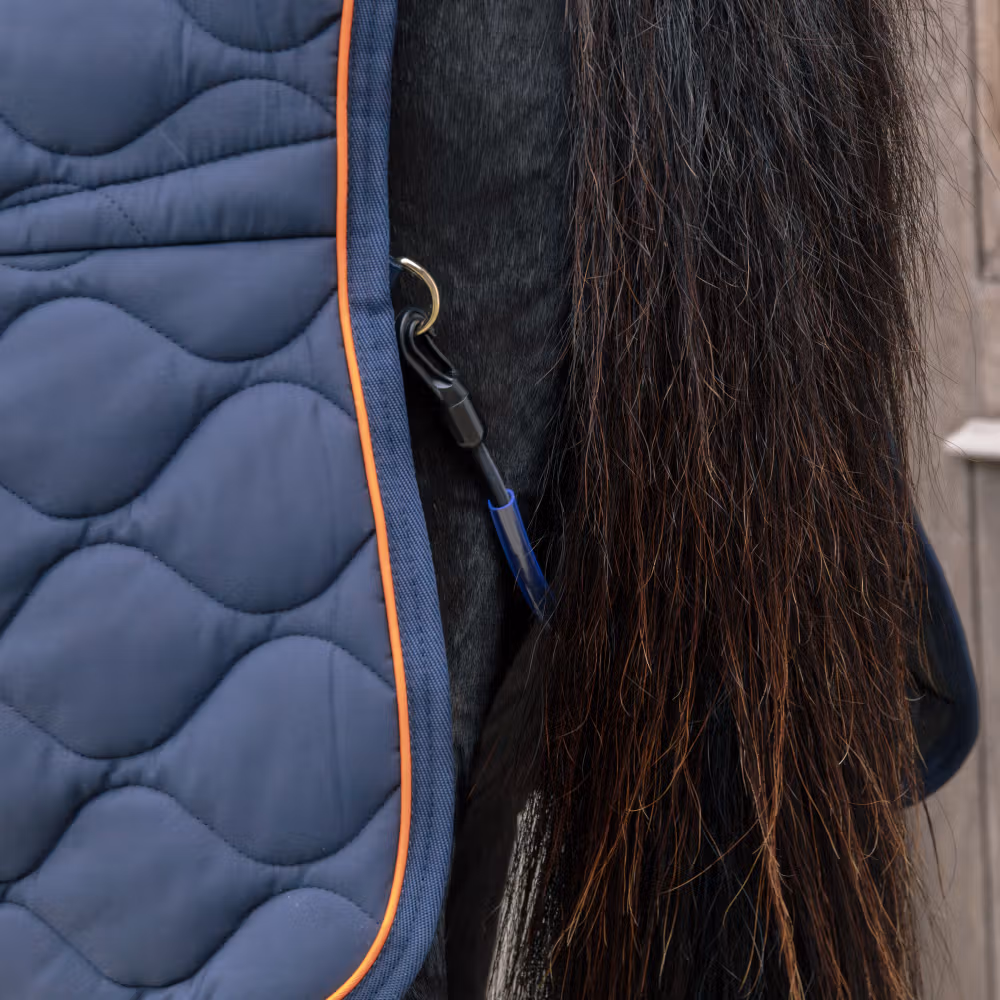 Stable rug wave navy 160g 125-5'9