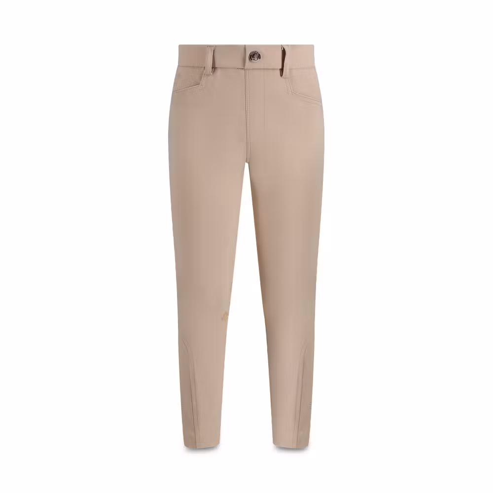 Sammy kids boy riding leggings full grip beige size 116