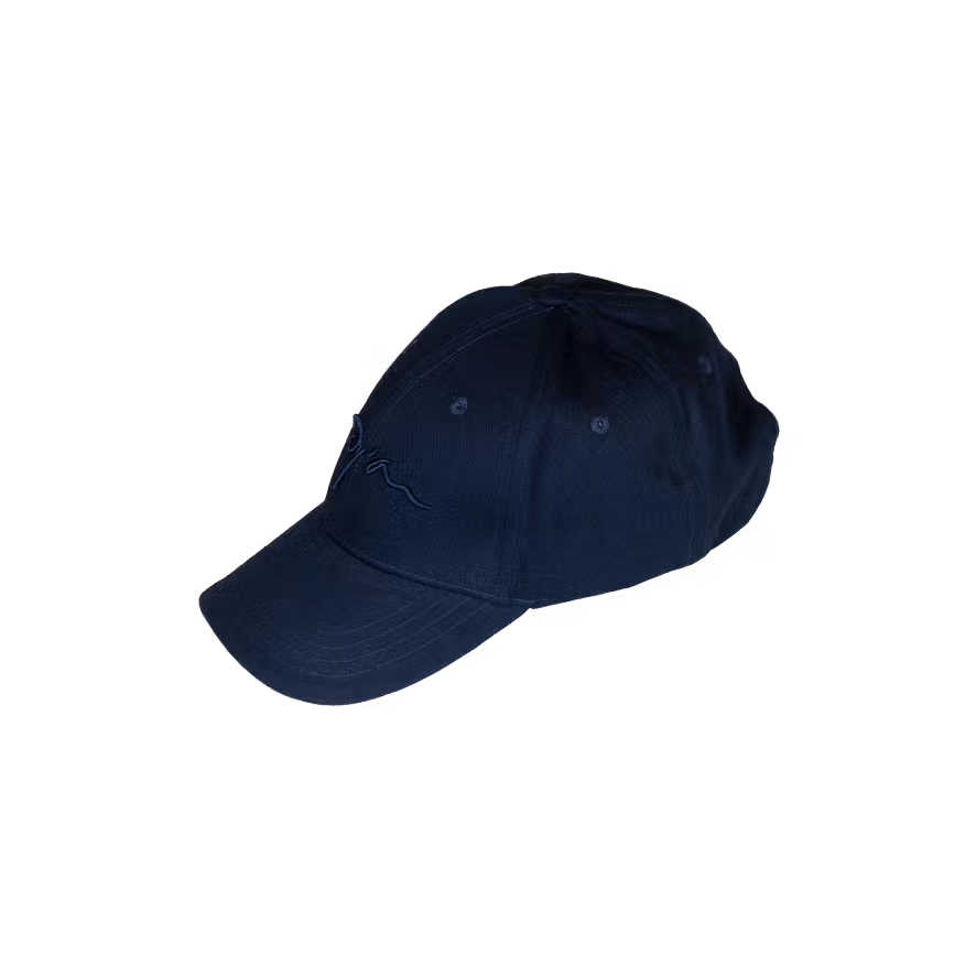 Cap Dyon white Logo, navy