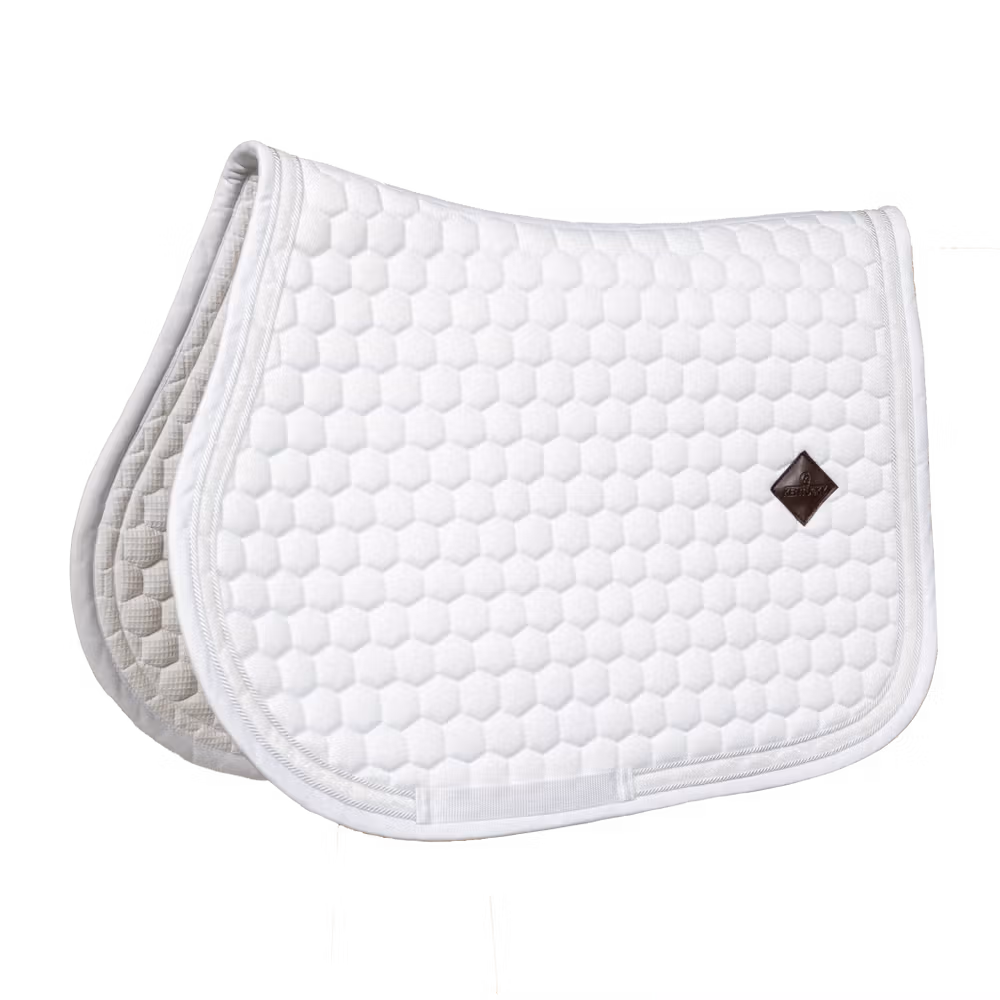 Saddle Pad glitter band jumping fuchsia