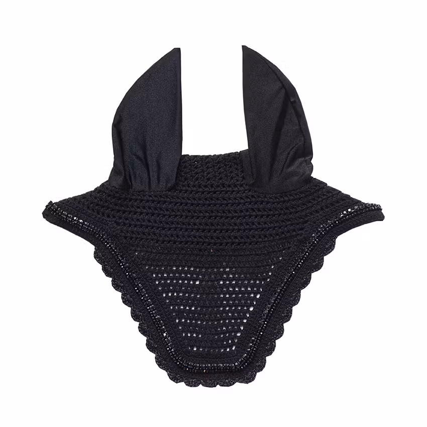 Fly veil Wellington stone & pearl black