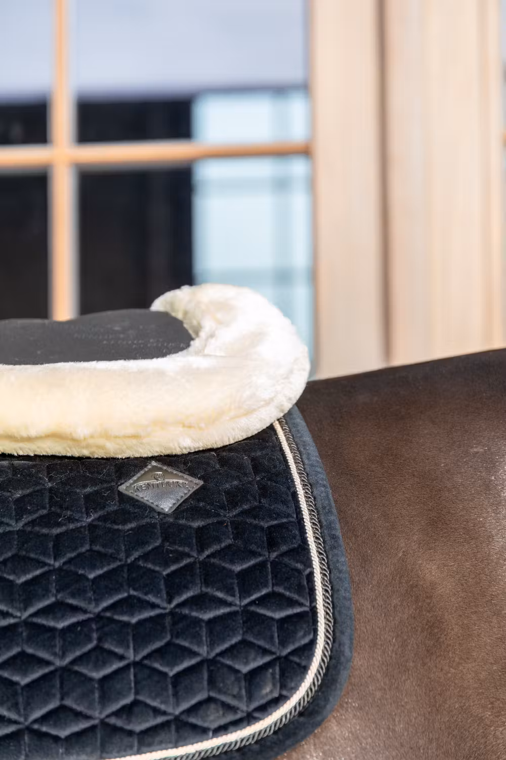 Half Pad Sheepskin Impact Equalizer black 10mm