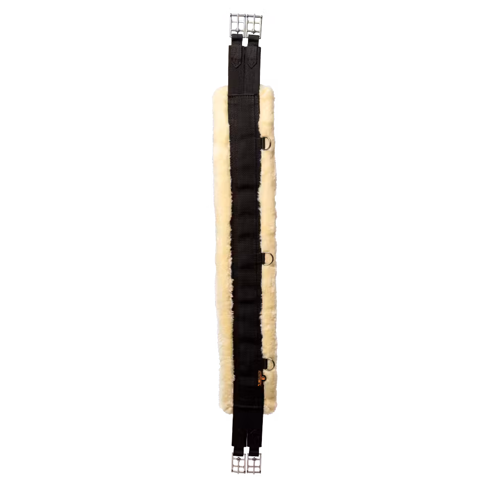 Sheepskin Girth brown 130cm