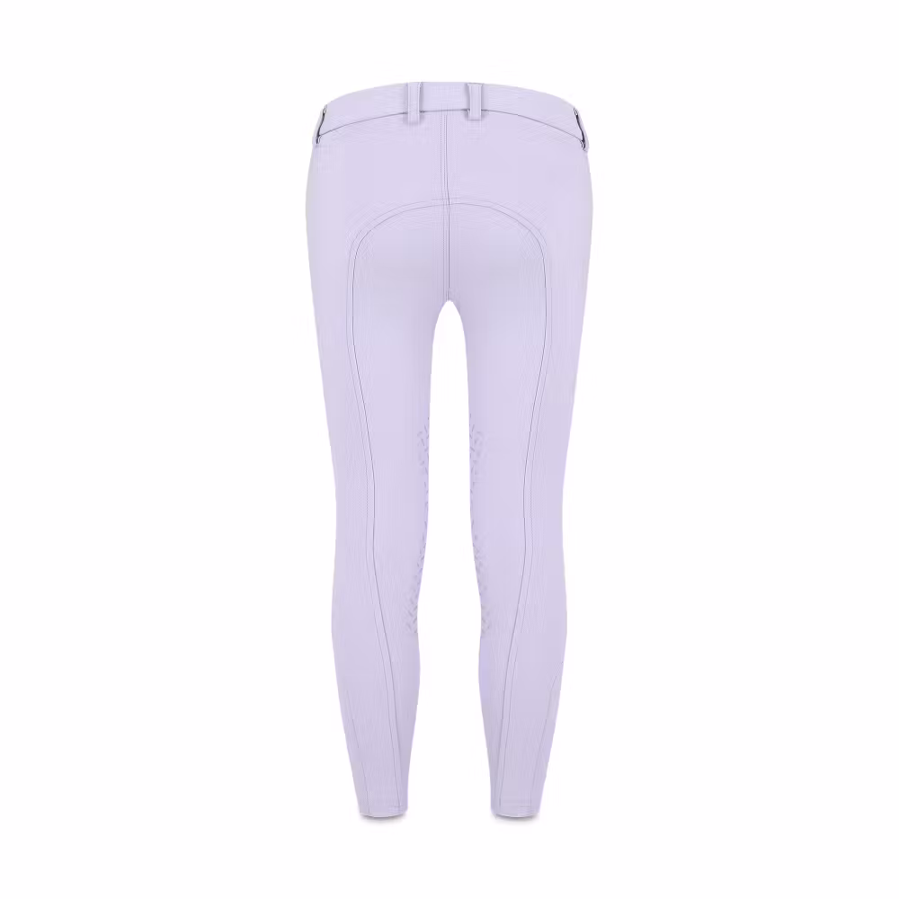 Miami city kids girl breeches knee grip light purple size 120
