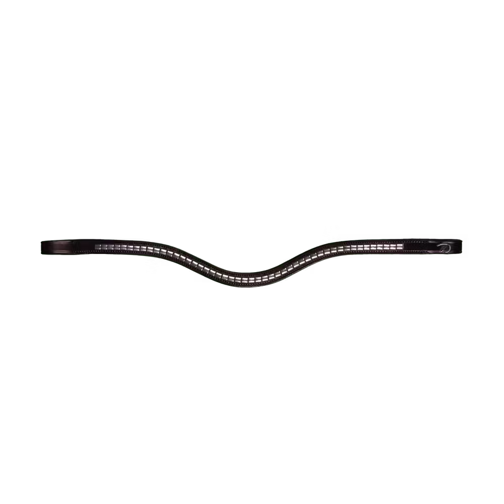 Silver Clincher V-Shaped Browband
