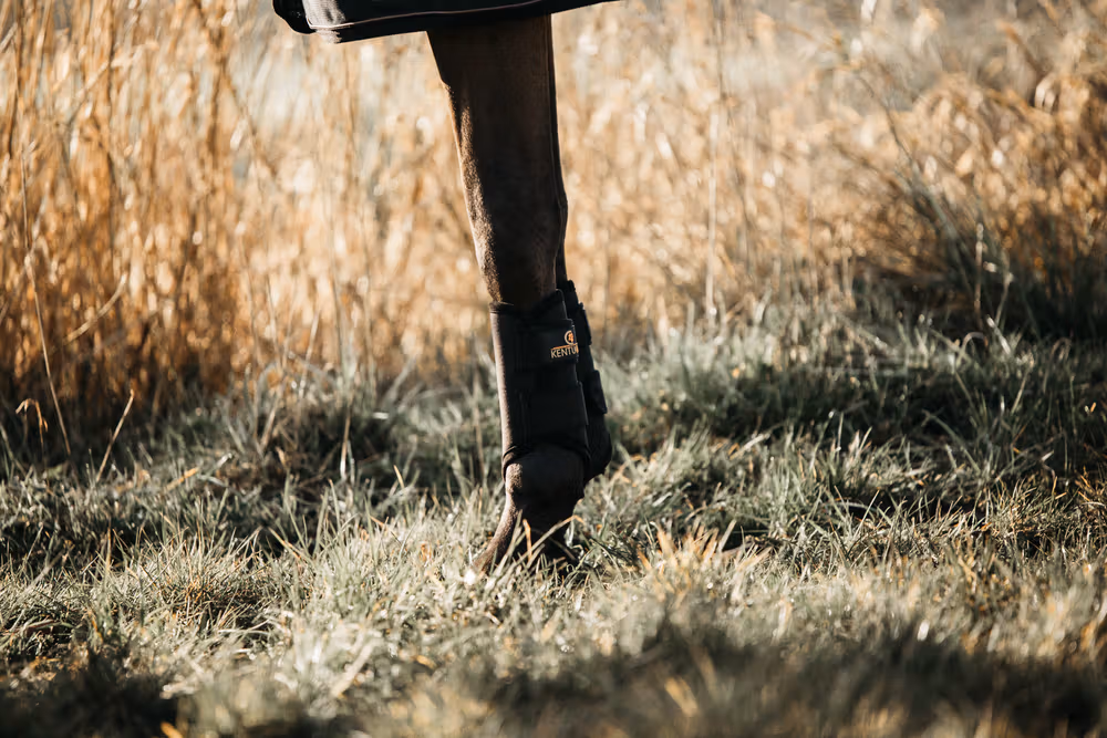 Turnout boots 3D spacer black front