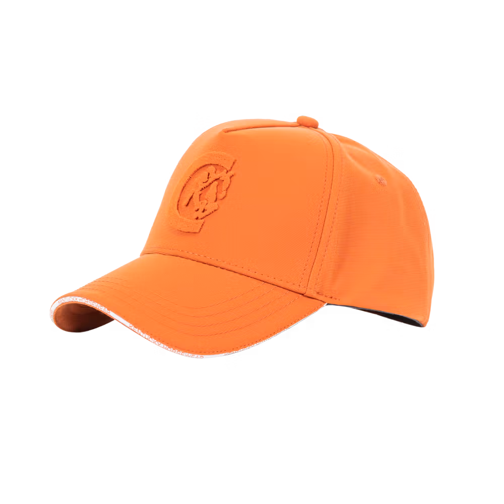 Cap 3 D logo rust orange