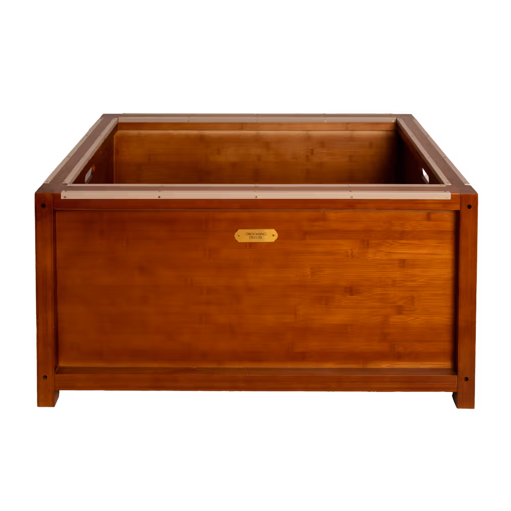 Bamboo slow feeder 100x50x29cm