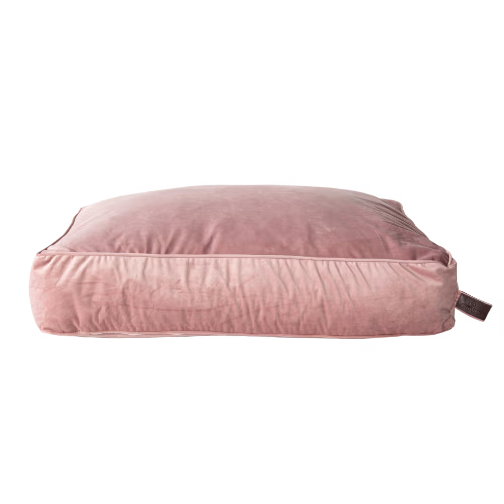 Dog pillow velvet old rose S 65cm x 45cm