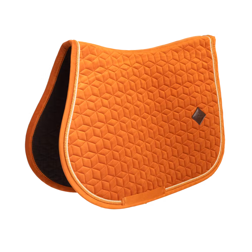 Saddle Pad velvet jumping dark green pony