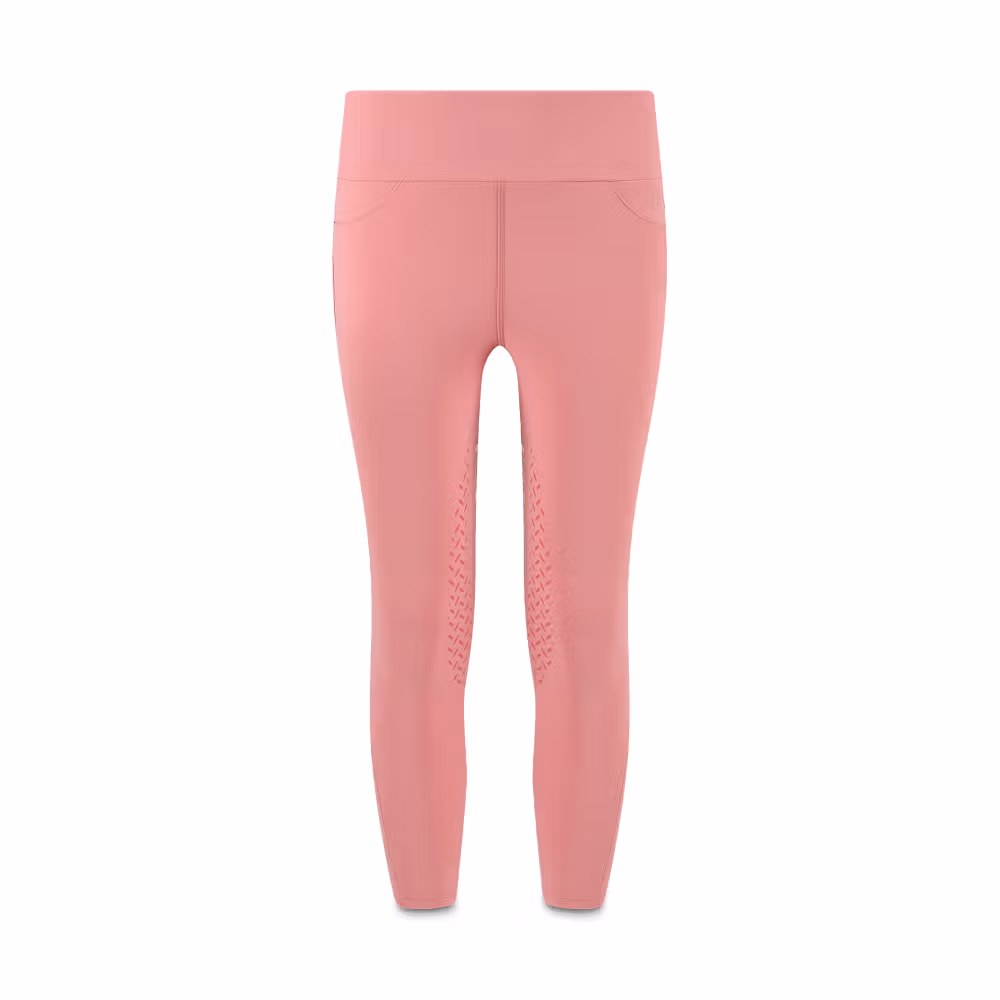 Miami kids girl riding leggings knee grip old rose size 130