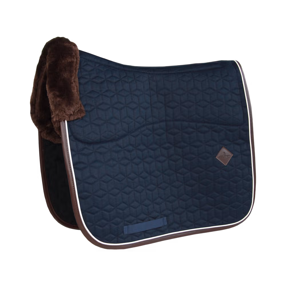Skin Friendly Saddle Pad dressage black