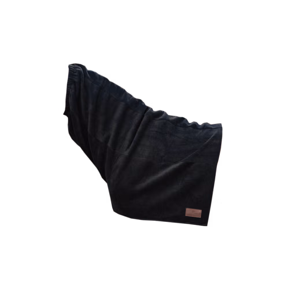 Heavy Fleece Horse scarf navy, size pony