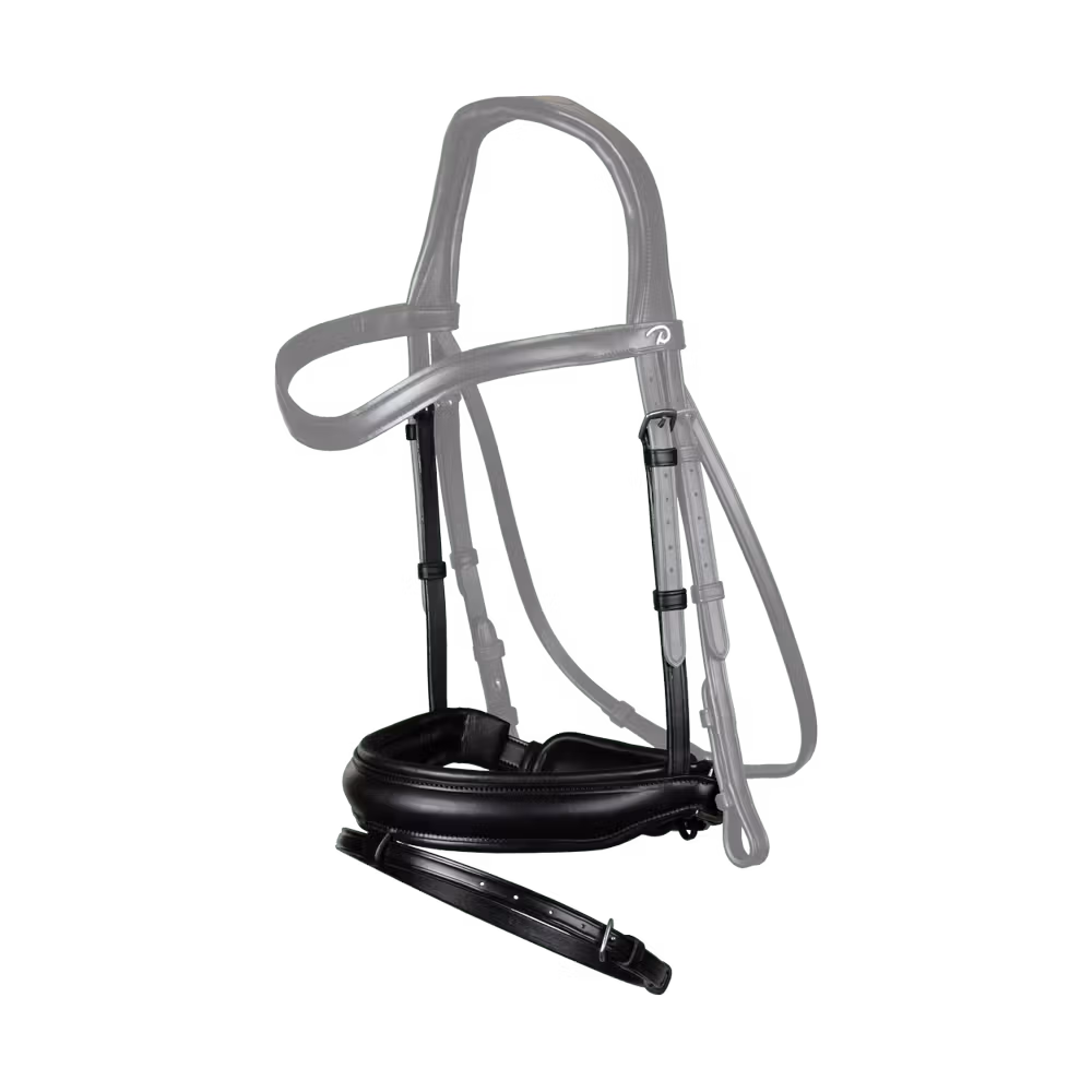 Matte Medium Crank Noseband With Flash