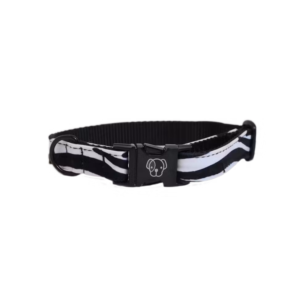 Dog Collar zebra S'28-40cm