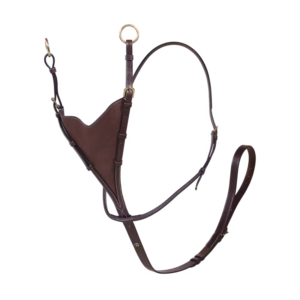 Soft leather BIB Martingale DY coll, Full/brown